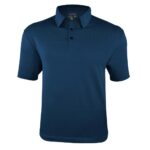 navy blue golf polo shirt